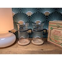 Vintage Bodum Picard Schwarz Teegläser Hohe Version 2 Gläser Im Set von SkadivonWinterfeld