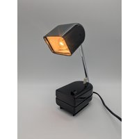 Vintage Schreibtisch-/Wandleuchte, Faltlampe Von Belysia Ab Schweden Space Age Mid Century von SkadivonWinterfeld