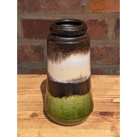 Vintage Vase Aus Den 1970Er Jahren Von Scheurich Keramik Modell 209-18, Keramik, Kunstkeramik von SkadivonWinterfeld