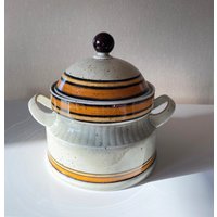Ausgefallene Winterling Marktleuthen Bavaria Deckelschale - Made in Germany in Hervorragendem Gebrauchten Zustand 50's Homeware von SkafuPreloved