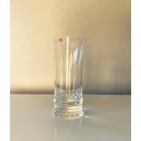 Iittala Tapio Wirkkala Kaleva Klare Glas Vase/Große - Made in Finland 1979 Ein Stück Sehr Gutem Gebrauchten Zustand Design von SkafuPreloved