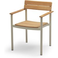 Fritz Hansen - Skagerak Pelago Armlehnstuhl, Teak / elfenbein von Fritz Hansen (Skagerak)