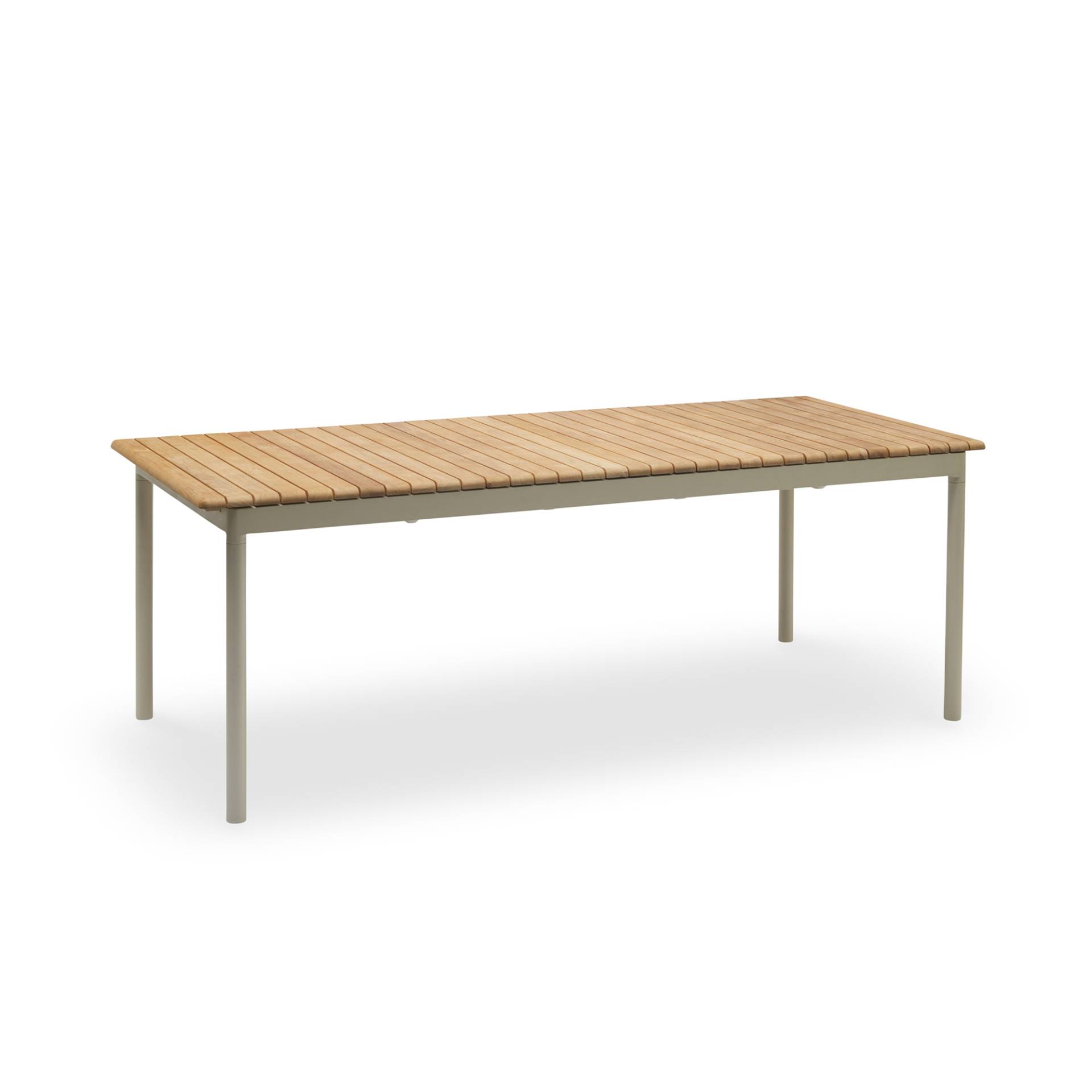 Fritz Hansen - Skagerak - Pelago Gartentisch - teak, elfenbein/LxBxH 214x90,5x74cm/verlängerbar von Fritz Hansen - Skagerak