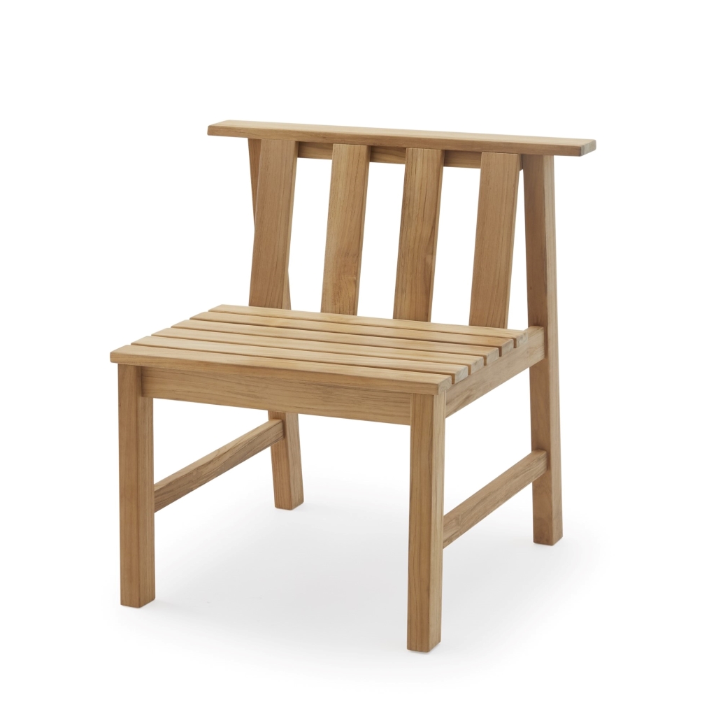 Skagerak - Plank Chair - Gartenstuhl aus FSC-zertifiziertem Teakholz von Skagerak by Fritz Hansen