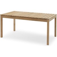 Fritz Hansen - Skagerak Plank Gartentisch 160 x 90 cm, Teak von Fritz Hansen (Skagerak)