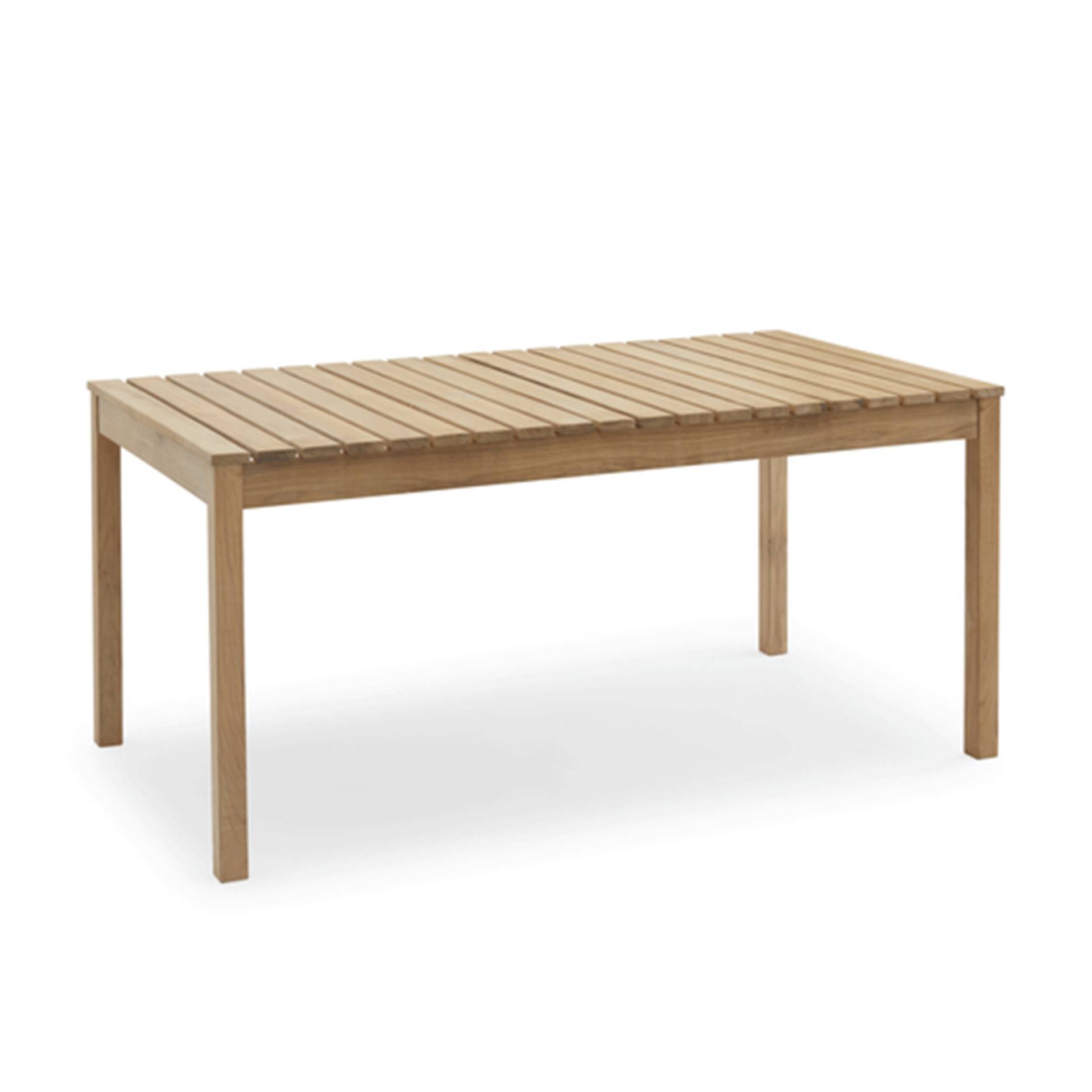 Fritz Hansen - Skagerak - Skagerak Plank Gartentisch - teak/LxBxH 160x90x73cm von Fritz Hansen - Skagerak