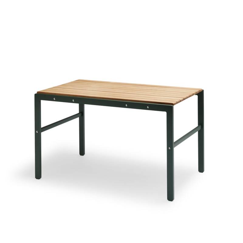 Skagerak - Reform Table - Gartentisch aus Aluminium & Teak - 2 Farben von Skagerak by Fritz Hansen