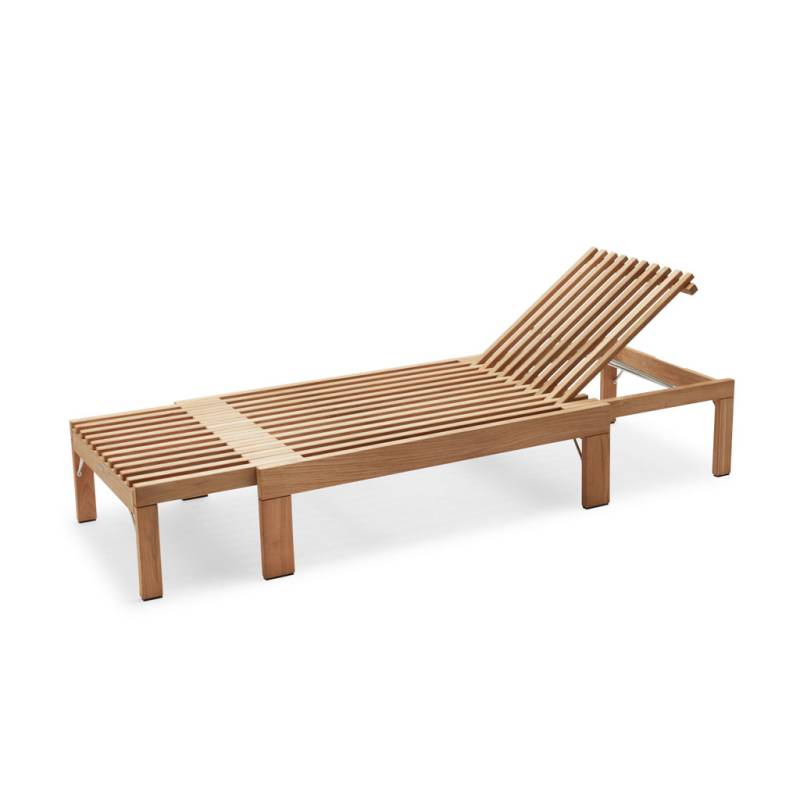 Skagerak - Riviera Sunbed - Sonnenliege aus FSC-zertifiziertem Teak von Skagerak by Fritz Hansen