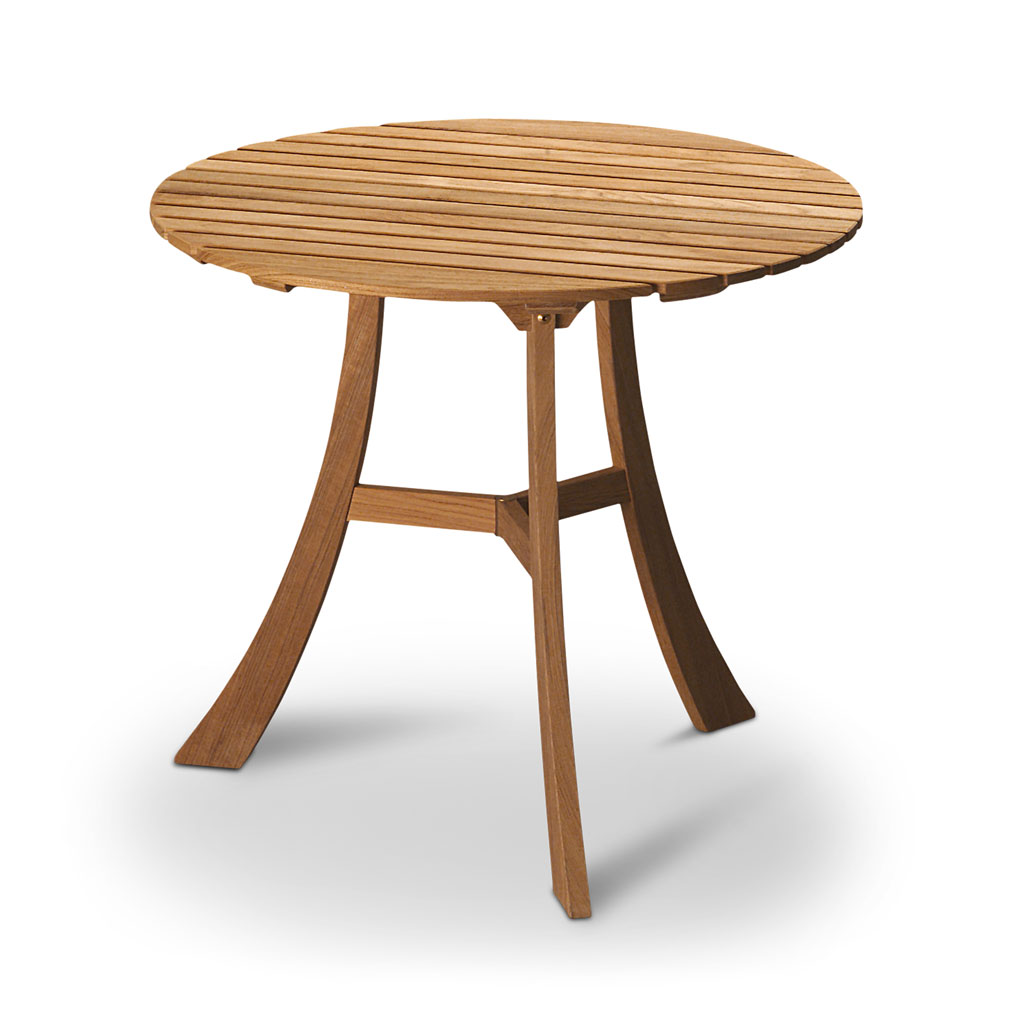 Skagerak - Vendia - runder Gartentisch aus Teakholz - ∅ 75 cm von Skagerak by Fritz Hansen