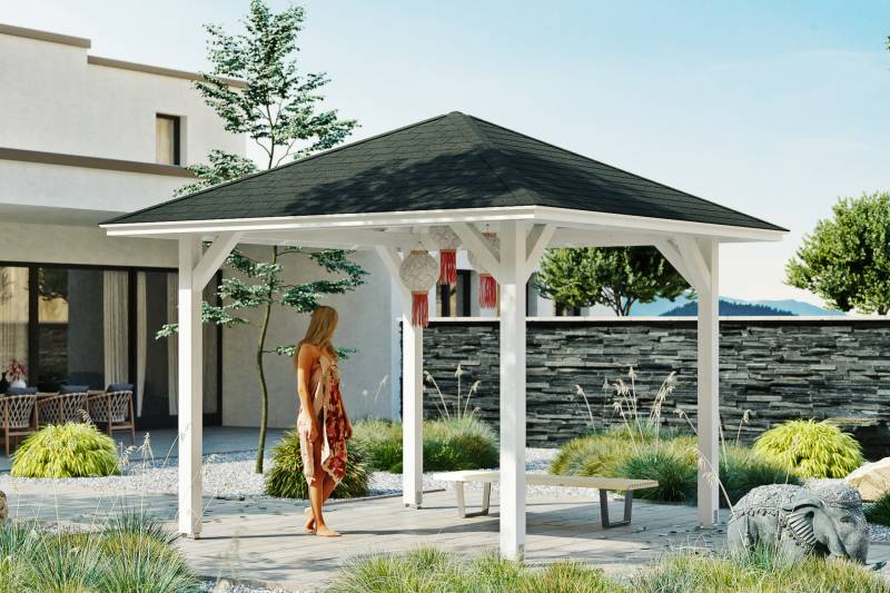 4-Eck Pavillon Cannes von Skan Holz