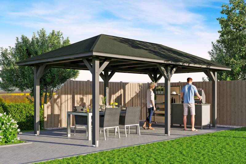 4-Eck Pavillon Orleans von Skan Holz