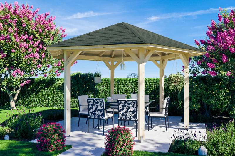 6-Eck Pavillon Nancy von Skan Holz