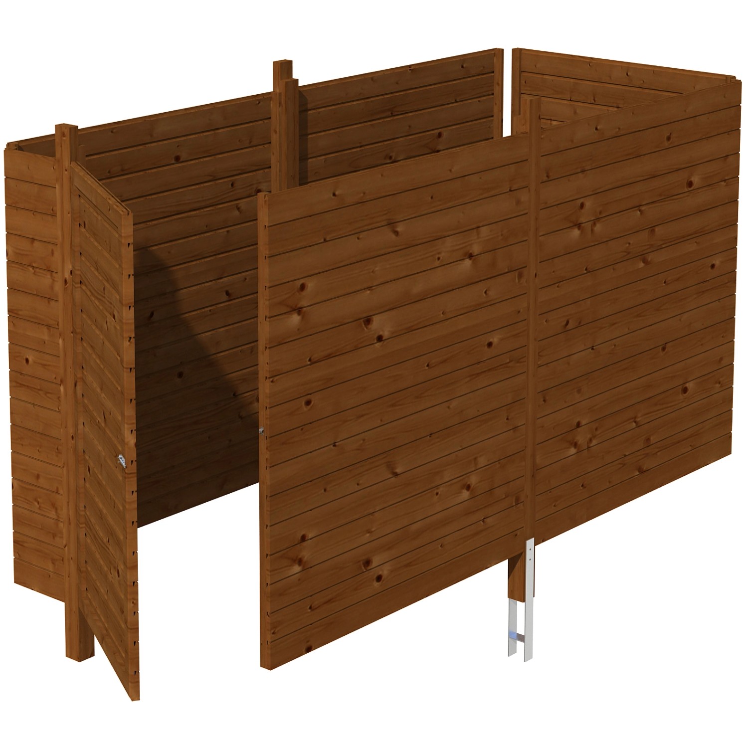 Skan Holz Abstellraum C3 378 x 164 cm Profilschalung Nussbaum Skan Holz Abstellraum C3 378 x 164 cm Profilschalung Nussbaum von Skan Holz