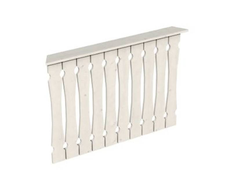 Skan Holz Brüstung Balkonschalung zu Pavillon Nancy-Größe 1, weiß Skan Holz Brüstung Balkonschalung zu Pavillon Nancy-Größe 1, weiß von Skan Holz