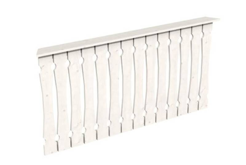 Skan Holz Brüstung Balkonschalung zu Pavillion Nice-Größe 3-weiß Skan Holz Brüstung Balkonschalung zu Pavillion Nice-Größe 3-weiß von Skan Holz