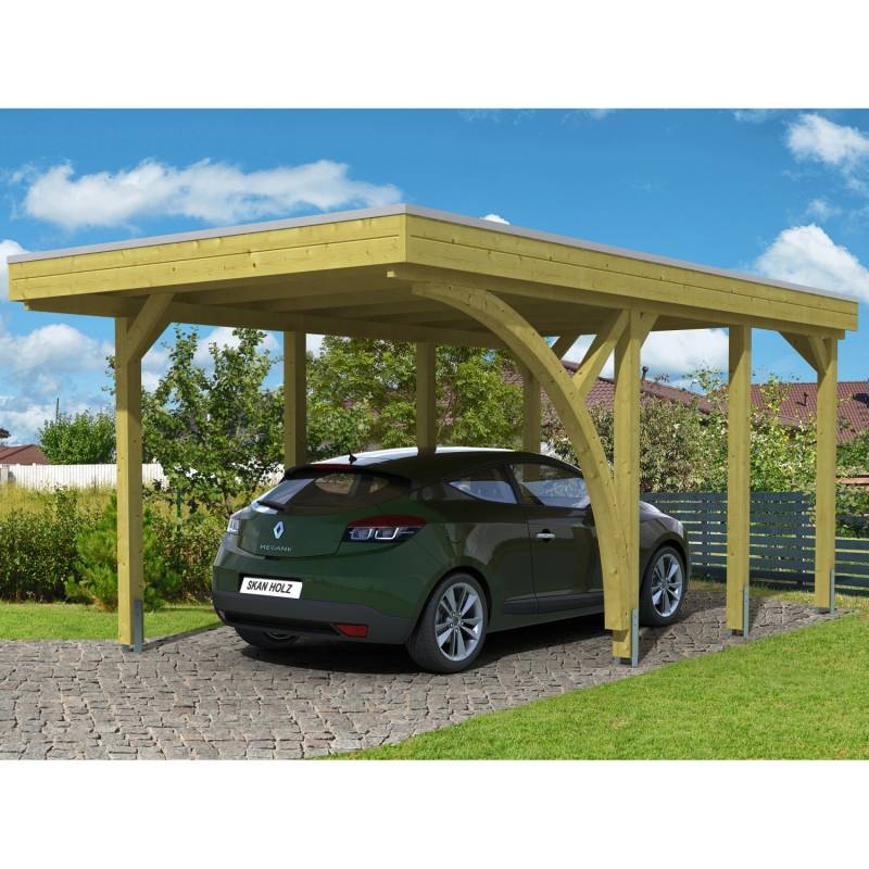 Skan Holz Carport Friesland Set 5 314 cm x 555 cm von Skan Holz
