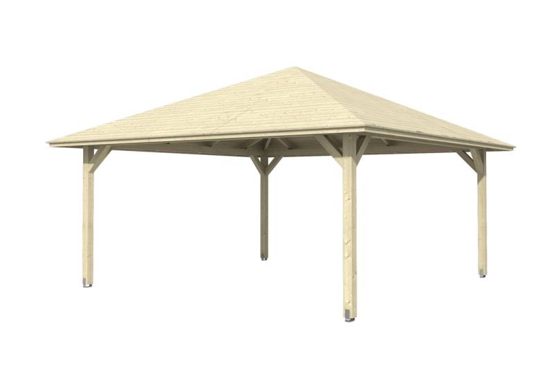 Skan Holz Pavillion Cannes-Größe 4-naturbelassen von Skan Holz