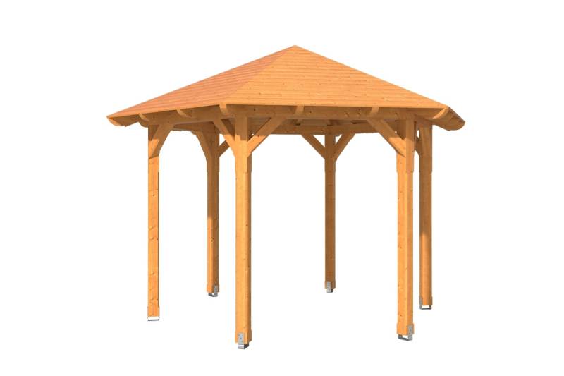 Skan Holz Pavillon Colmar-Größe 2-naturbelassen von Skan Holz