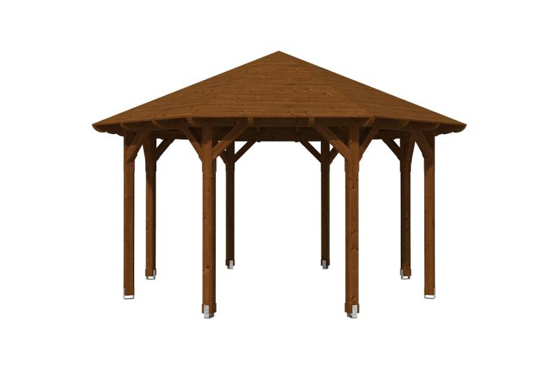 Skan Holz Pavillon Lyon-Größe 2-nussbaum Skan Holz Pavillon Lyon-Größe 2-nussbaum von Skan Holz