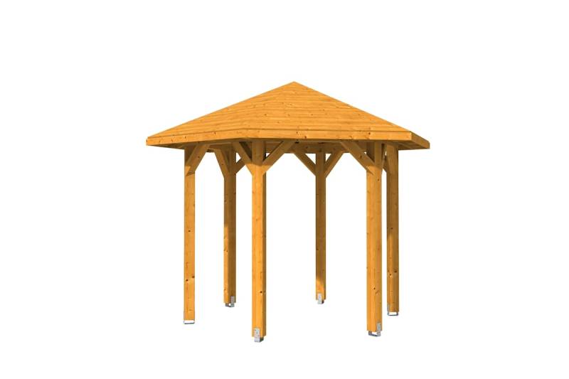 Skan Holz Pavillon Nancy-Größe 1-eiche hell von Skan Holz