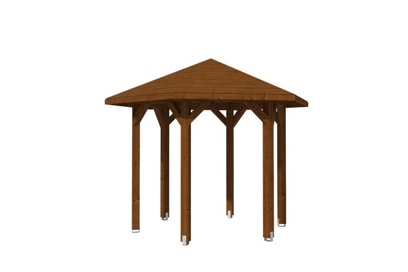 Skan Holz Pavillon Nancy-Größe 1-nussbaum von Skan Holz
