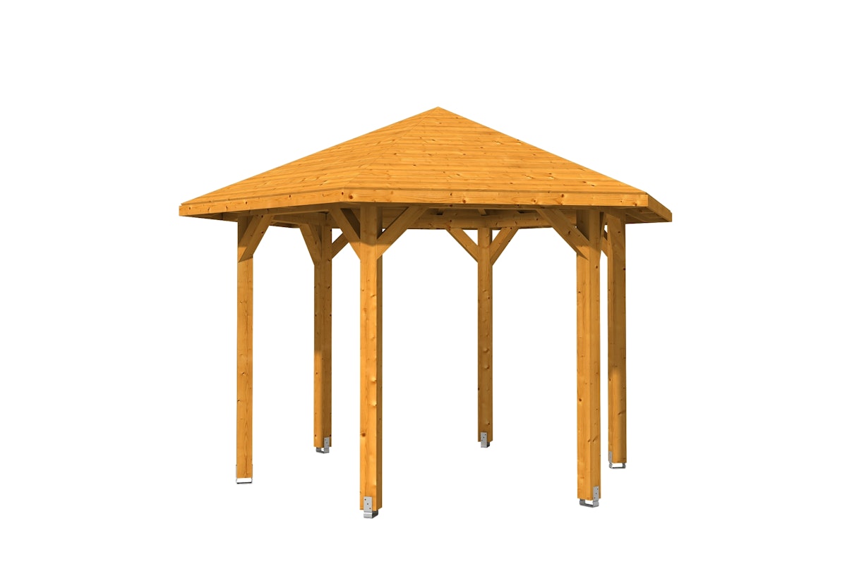 Skan Holz Pavillon Nancy-Größe 2-eiche hell von Skan Holz