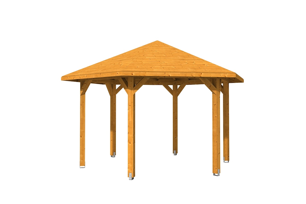Skan Holz Pavillon Nancy-Größe 3-eiche hell von Skan Holz