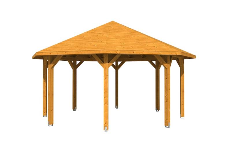 Skan Holz Pavillon Nice-Größe 3-eiche hell von Skan Holz