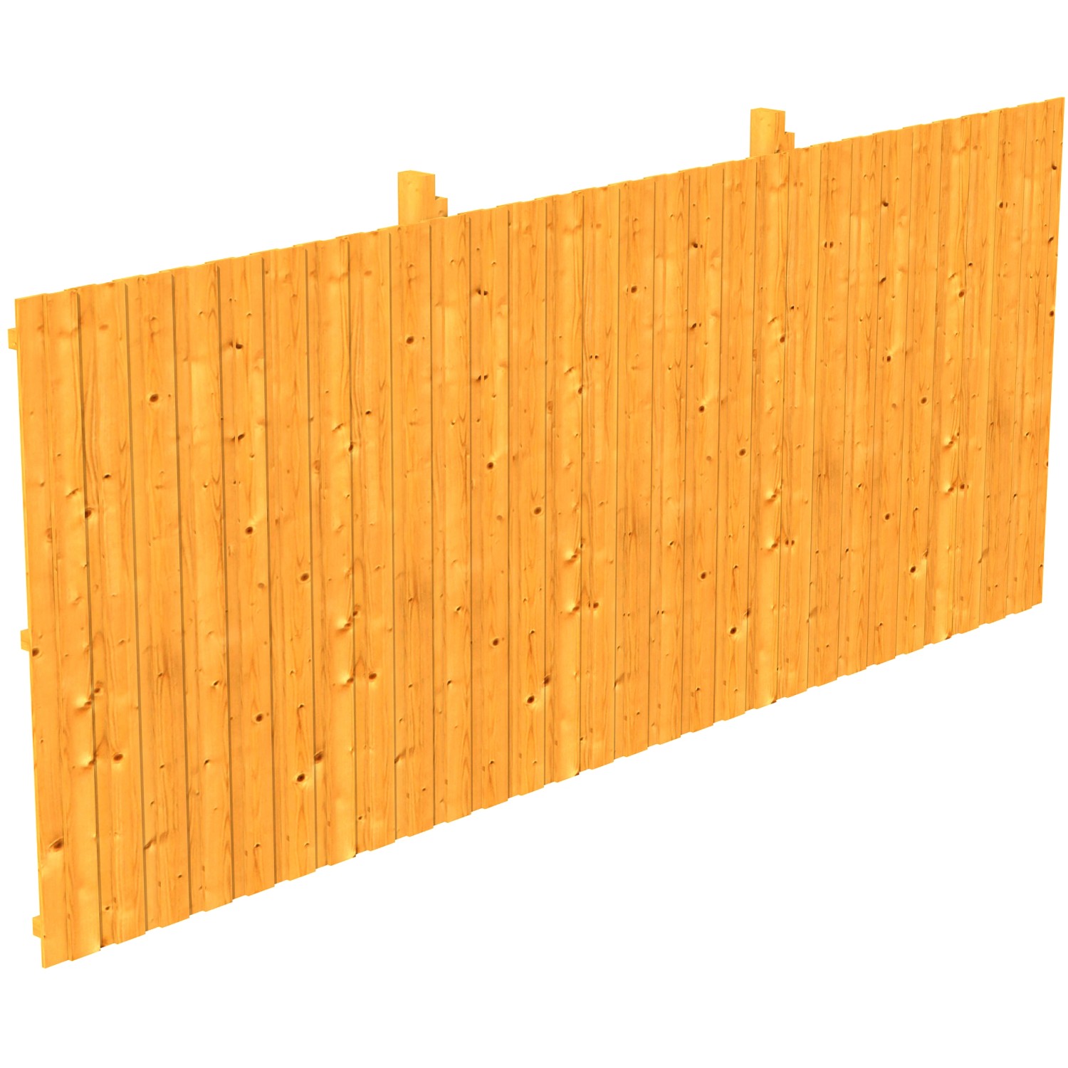 Skan Holz Rückwand Deckelschalung 550 x 220 cm Fichte Eiche hell von Skan Holz