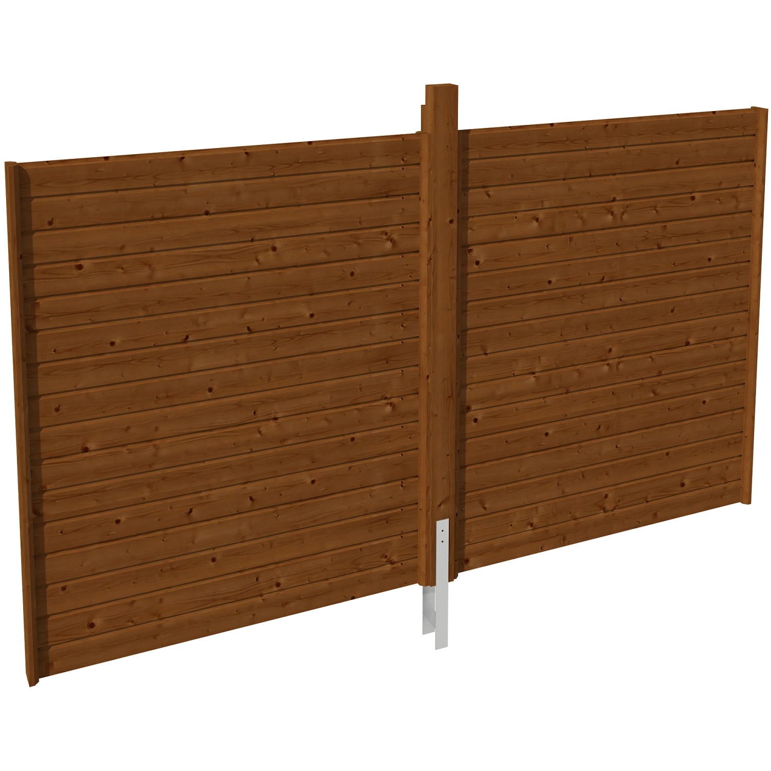 Skan Holz Rückwand Profilschalung 355 x 200 cm Nussbaum Skan Holz Rückwand Profilschalung 355 x 200 cm Nussbaum von Skan Holz