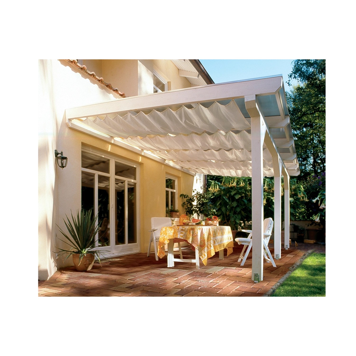 Skan Holz Terrassenüberdachung Andria 541 cm x 250 cm Skan Holz Terrassenüberdachung Andria 541 cm x 250 cm von Skan Holz