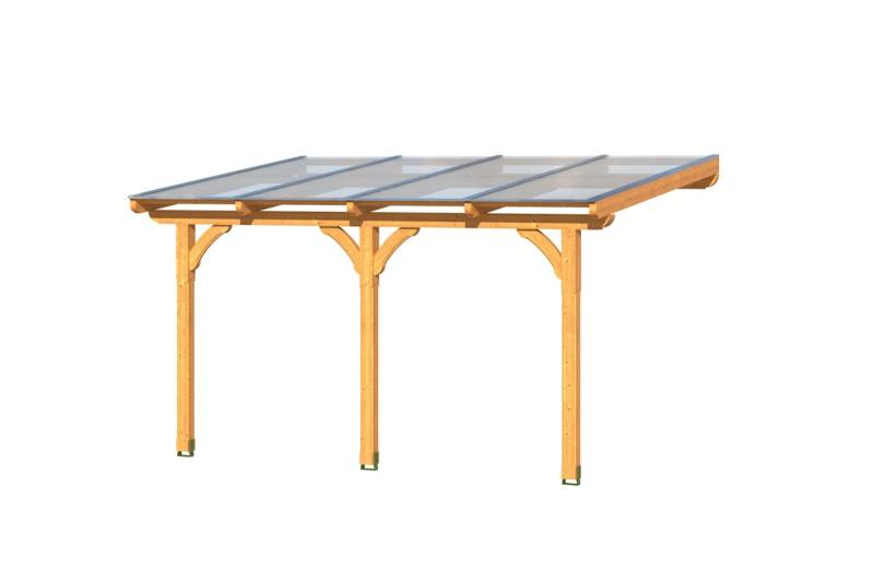 Skan Holz Terrassenüberdachung Rimini 434 x 350cm aus Douglasie von Skan Holz