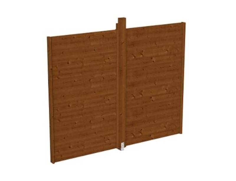 Skan Holz Wand-Element für Pavillon Toulouse nussbaum Skan Holz Wand-Element für Pavillon Toulouse nussbaum von Skan Holz