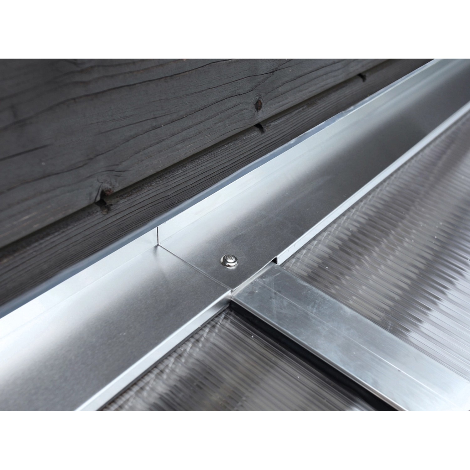 Skan Holz Wandanschlussprofil-Set für Terrassenüberdachungen 648 cm Breite von Skan Holz