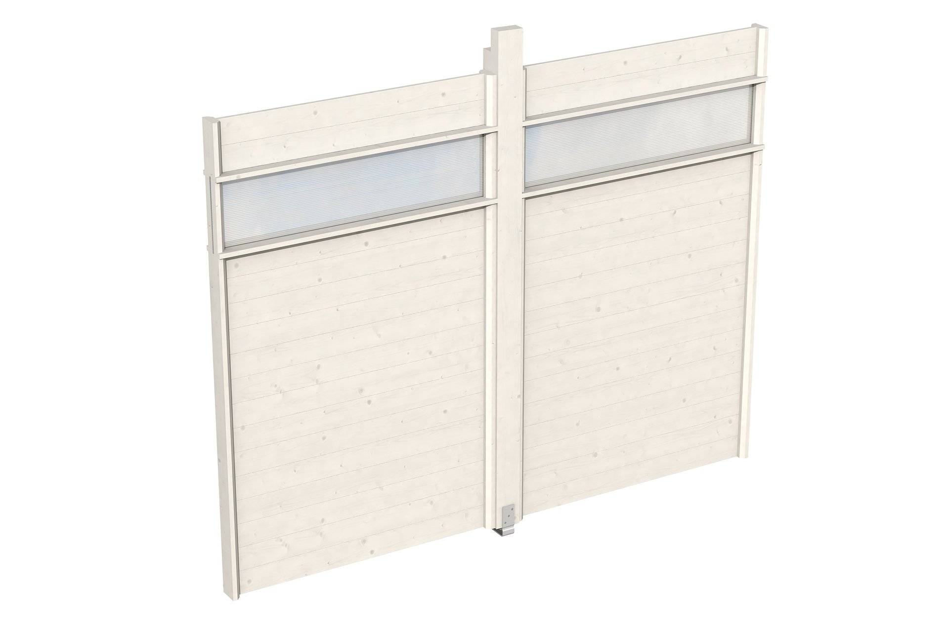 Wand für Pavillon Toulouse mit Lichtband Fichte 270 x 209cm von Skan Holz