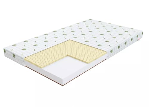 Matratze 80x160 Kinder H2-H4 Latex und Kokosnuss - Topo - Schaumstoff Matratzen 10cm Dicke für Kinderbett - Doppelseitige Kindermatratze - Schaumstoffmatratze T25 mit - Bett Matratze Matratze 80x160 Kinder H2-H4 Latex und Kokosnuss - Topo - Schaumstoff Matratzen 10cm Dicke für Kinderbett - Doppelseitige Kindermatratze - Schaumstoffmatratze T25 mit - Bett Matratze von Skandi Hausbett
