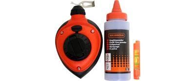 Skandia Schlagschnurgerät 3pcs 30mtr Skandia Schlagschnurgerät 3pcs 30mtr von Skandia