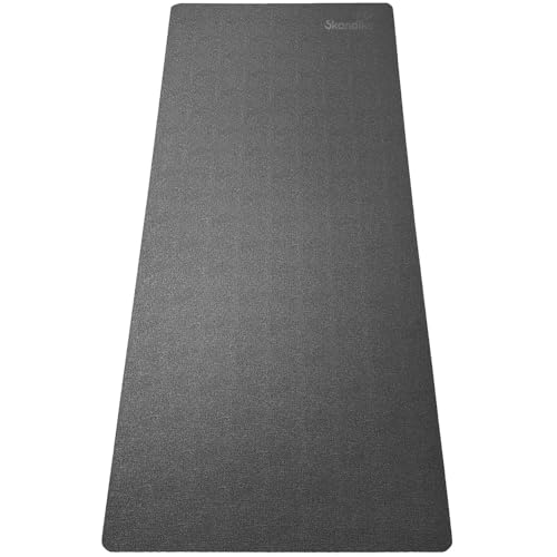 Skandika Bodenschutzmatte für Heimtrainer Rudergeräte und Vibrationsplatten|Made in Germany,Multifunktionsmattegeruchsneutral, rutschfest, stoßfest, wasserabweisend 4 Größen (200 x 90 cm) von Skandika