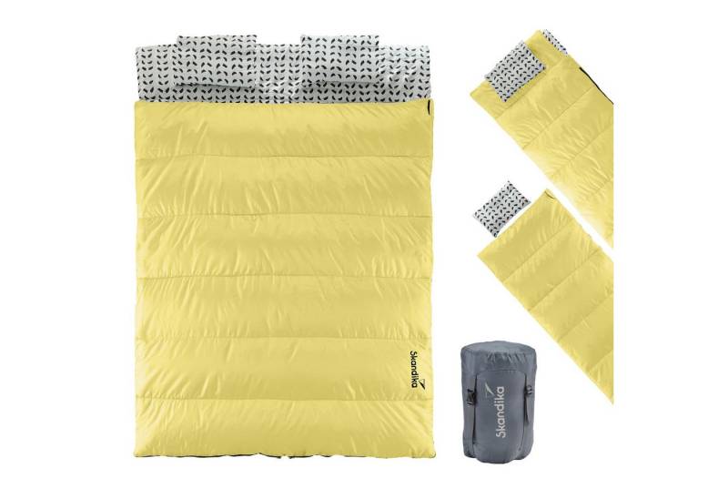 Skandika Deckenschlafsack Iceland Double, 220 x 150 cm, als Einzelschlafsack nutzbar, Baumwolle, Kissen, Deckenschlafsack/Familienschlafsack Skandika Deckenschlafsack Iceland Double, 220 x 150 cm, als Einzelschlafsack nutzbar, Baumwolle, Kissen, Deckenschlafsack/Familienschlafsack von Skandika