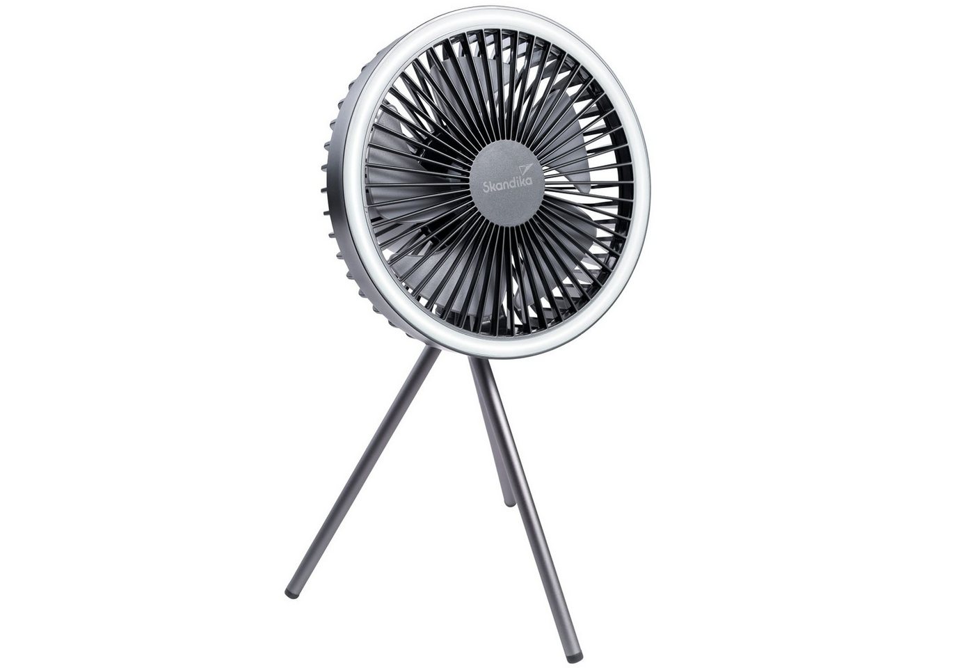 Skandika LED Gartenleuchte Campinglampe Solvind mit Ventilator, Dreistufig dimmbar, Powerbank, Ringlicht weiß, mit USB Typ C Ladekabel, Licht und Luft Skandika LED Gartenleuchte Campinglampe Solvind mit Ventilator, Dreistufig dimmbar, Powerbank, Ringlicht weiß, mit USB Typ C Ladekabel, Licht und Luft von Skandika