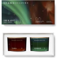 Skandinavisk - Kerzenset Mini, Fire & Light (2er-Set) von Skandinavisk SR ApS
