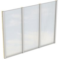 Skanholz Carport-Seitenwand, m. Polycarbonat, freistehend Skanholz Carport-Seitenwand, m. Polycarbonat, freistehend von Skanholz
