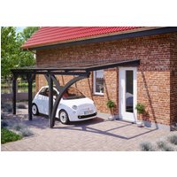 Skanholz Einzelcarport "Eifel", 276 cm, Anthrazit, mit Bogen von Skanholz