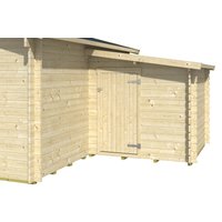 Skanholz Garten-Geräteschrank "Anbauschuppen", für Gartenhäuser von Skanholz