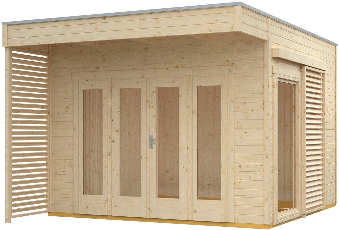 Skanholz Gartenhaus Tokio 2, BxT: 340x440 cm, doppelschalig Skanholz Gartenhaus Tokio 2, BxT: 340x440 cm, doppelschalig von Skanholz
