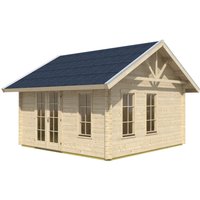 Skanholz Gartenhaus "Toronto 1", mit 2. Schalung von Skanholz