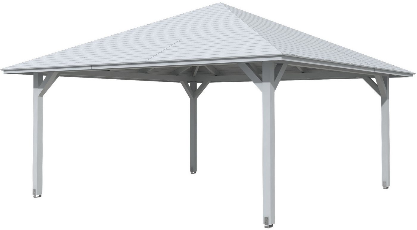 Skanholz Holzpavillon Cannes 4, Leimholz, 489 x 489 cm Skanholz Holzpavillon Cannes 4, Leimholz, 489 x 489 cm von Skanholz