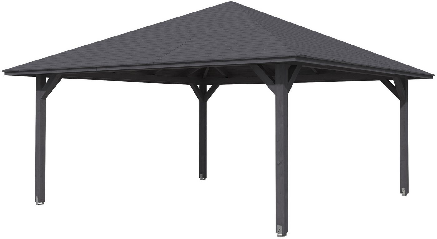 Skanholz Holzpavillon Cannes 4, Leimholz, 489 x 489 cm Skanholz Holzpavillon Cannes 4, Leimholz, 489 x 489 cm von Skanholz