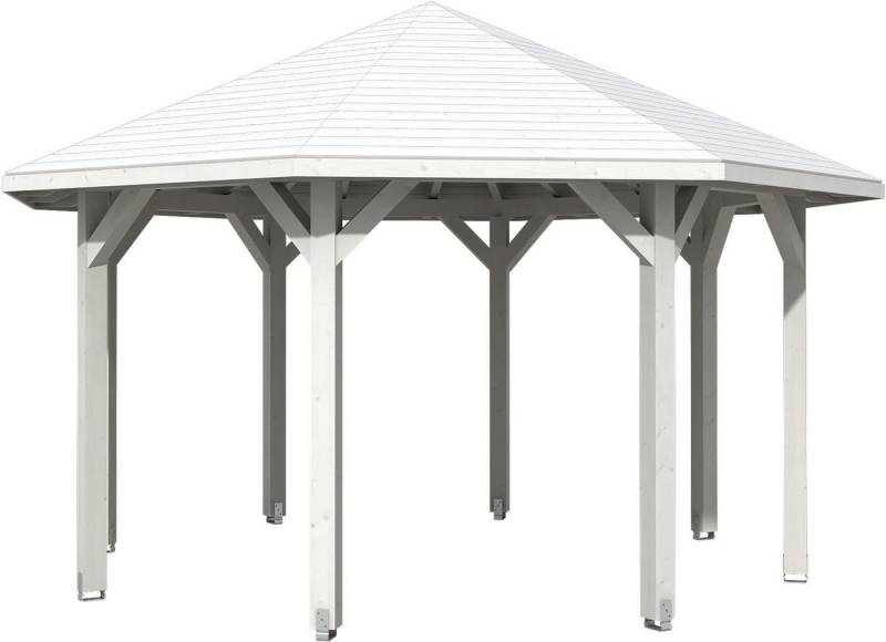 Skanholz Holzpavillon Nice 2, Leimholz, 399 x 399 cm Skanholz Holzpavillon Nice 2, Leimholz, 399 x 399 cm von Skanholz