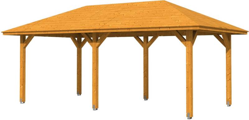 Skanholz Holzpavillon Orleans 1, Leimholz, 294 x 576 cm Skanholz Holzpavillon Orleans 1, Leimholz, 294 x 576 cm von Skanholz